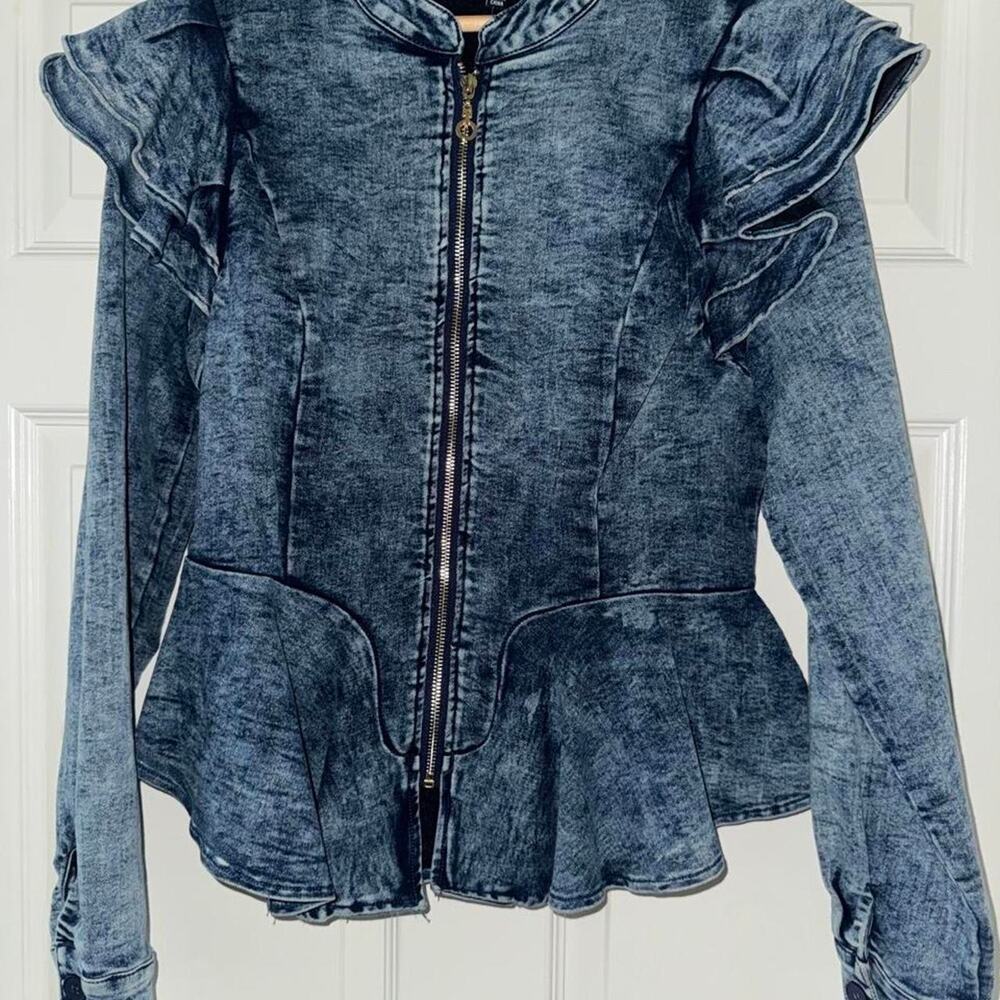 Cute fashion nova blue acid wash